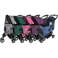 
              Casual Pet Stroller with a Removable Cup Holder
            