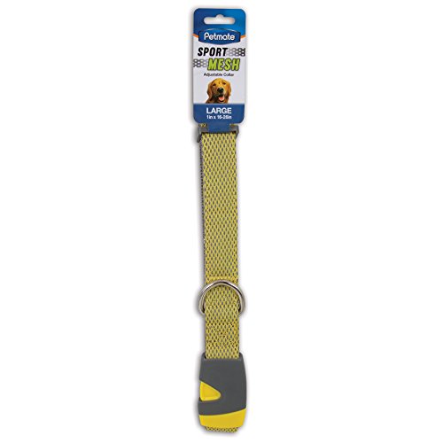 Petmate Aspen Pet Products Reflective Sport Collar, Yellow, 1