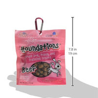 Loving Pets Houndations Beef Training Treats Dog Treat, 4 Oz/One Size