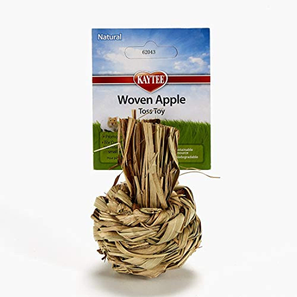 Kaytee Natural Sisal Woven Apple Toy
