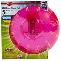 
              Kaytee Run-About Ball 5inch, LED Lighted Rainbow
            