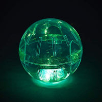 Kaytee Run-About Ball 5inch, LED Lighted Rainbow
