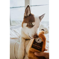 
              Zippy Paws - Happy Hour Crusherz Drink Themed Crunchy Water Bottle Dog Toy - Whiskey
            