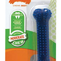Nylabone Moderate Chew FlexiChew Dental Chew Toy Chicken Flavor X-Small/Petite - Up to 15 lbs