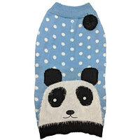 
              Fashion Pet  Panda Sweater Dog Sweater Blue Medium
            