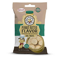Exclusively Dog Sandwich Cremes-Peanut Butter Flavor, 8-Ounce Package (03500)