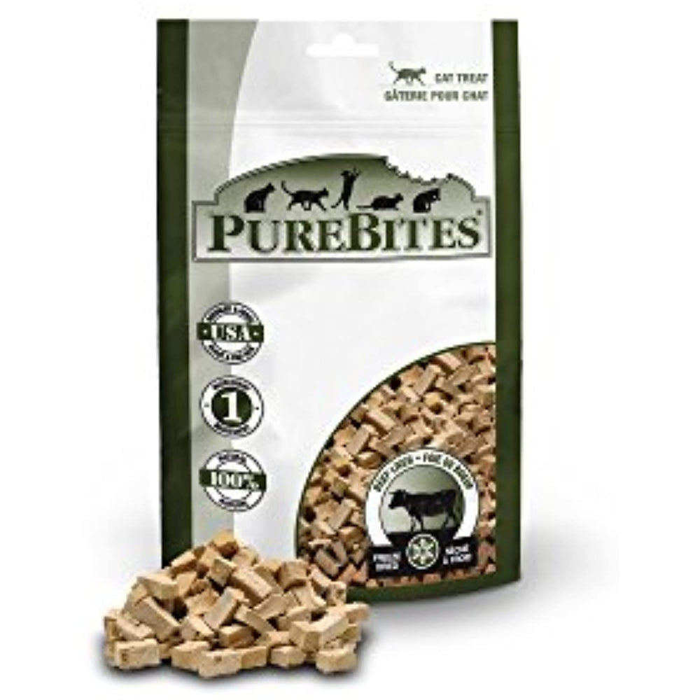 PureBites Beef Liver For Cats, 0.85Oz / 24G - Entry Size
