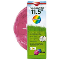 
              Kaytee Giant Run-about 11.5" Exercise Ball, Rainbow
            