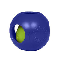 Jolly Pets Teaser Ball Dog Toy, Small/4.5 Inches, Blue