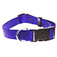 Petmate 20808 16" To 26" Blue Nylon Adjustable Dog Collars