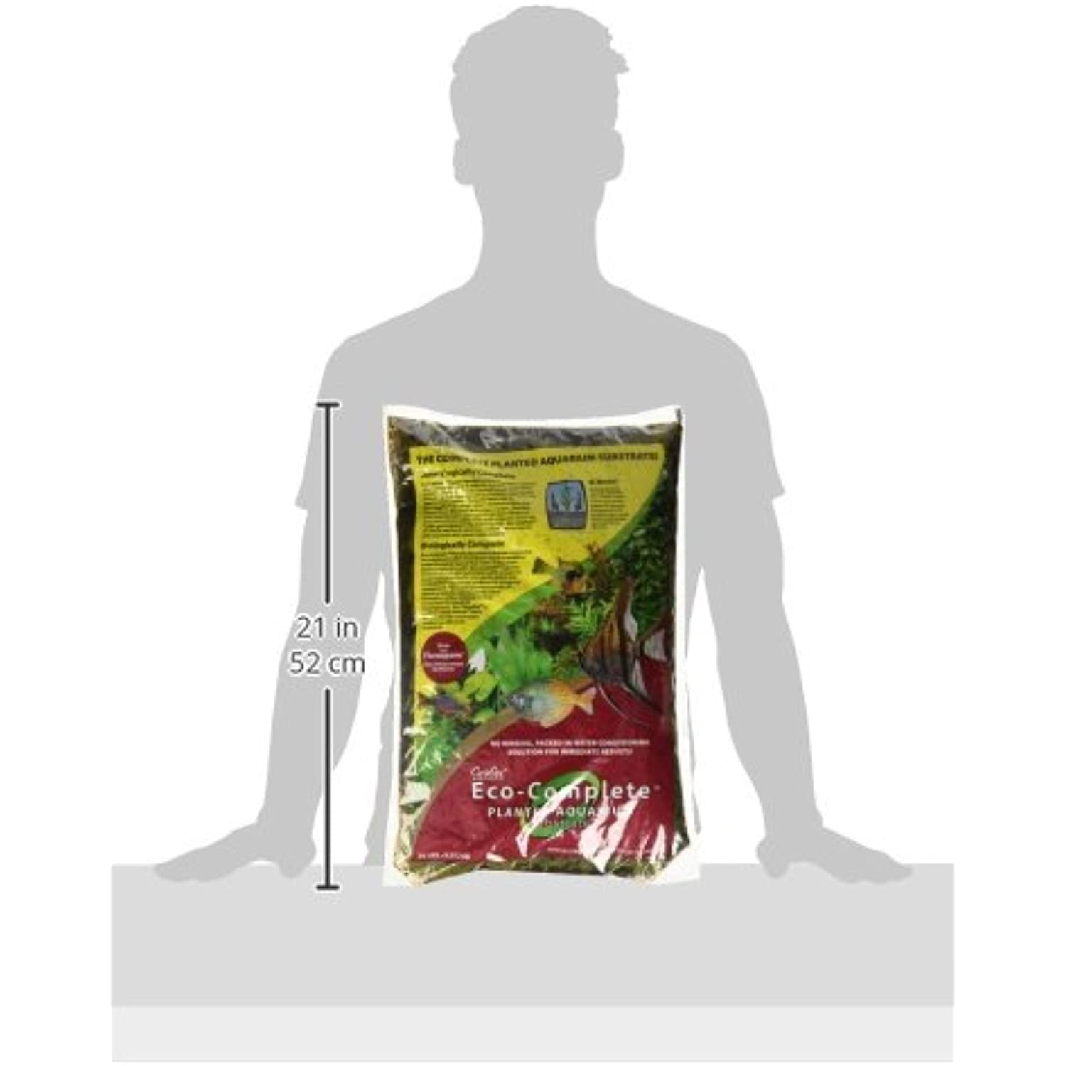 caribsea eco complete black planted aquarium substrate CaribSea Eco Complete Black Planted Aquarium Substrate, 20 lbs