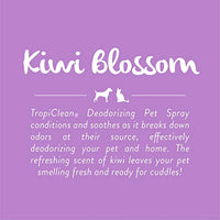 
              TropiClean Kiwi Blossom Deodorizing Spray for Pets - 8 Fl Oz (Pack of 1)
            