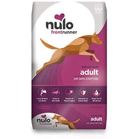 
              Nulo Frontrunner Dry Dog Food for Adult Dogs - Grain Inclusive Recipe with Pork, Barley, & Beef - Natural Pet Foods with High Taurine Levels 11 lbs.
            