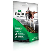 
              Nulo Puppy & Adult Freestyle Trainers Dog Treats: Healthy Gluten Free Low Calorie Grain Free Dog Training Rewards - Duck Recipe - 4 Oz Bag
            