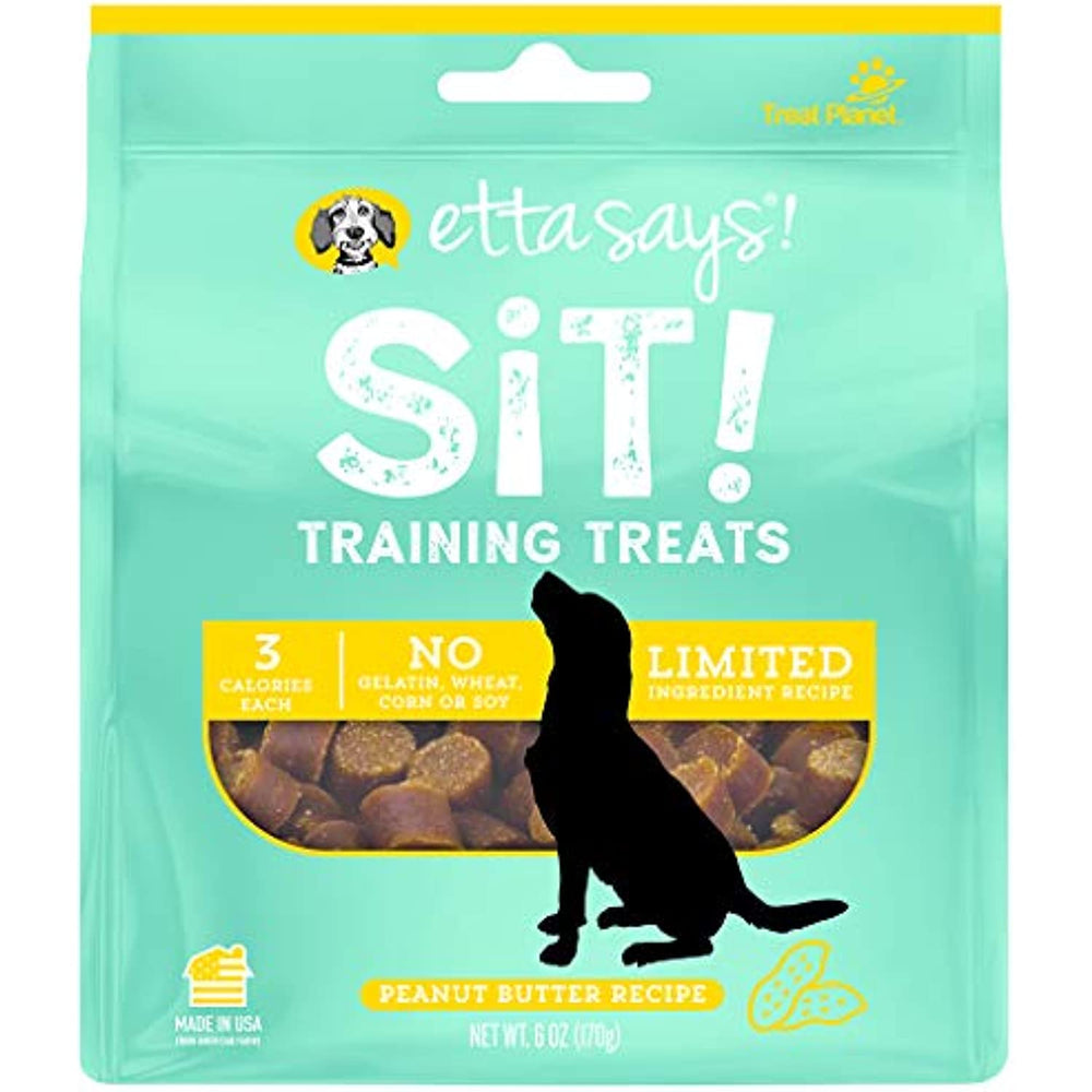 Etta Says Dog SIT Training Peanut Butter 6OZ