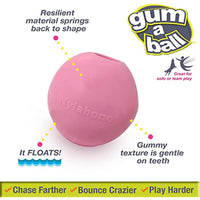 
              Nylabone Power Play Gum-a-Ball Toy for Dogs Gum-a-Ball One Size (2 Count)
            