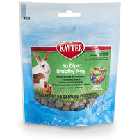 
              Kaytee Fiesta Blueberry And Strawberry Flavor Yogurt Dipped Timothy Hay For Small Animals, 2.5-Oz Bag
            