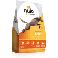 
              Nulo Frontrunner Dry Dog Food for Adult Dogs - Grain Inclusive Recipe with Chicken, Oats, and Turkey - All Natural Pet Foods with High Taurine Levels - Animal Protein for Lean Strong Muscles
            