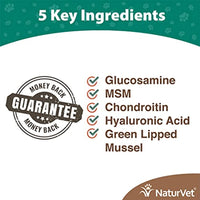 
              NaturVet ArthriSoothe-Gold Level 3, MSM and Glucosamine for Dogs and Cats, Advanced Joint Care Support Supplement with Chondroitin and Omega 3, Clinically Tested, Chewable Tablets, Made in The USA
            