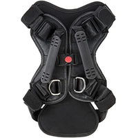 
              Sherpa, Seatbelt Harness, Crash Tested Dog Harness, Adjustable, Multi-Purpose, Super Strong, Easy-To-Use, With No-Pull D Ring, Black, Small
            