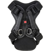 Sherpa, Seatbelt Harness, Crash Tested Dog Harness, Adjustable, Multi-Purpose, Super Strong, Easy-To-Use, With No-Pull D Ring, Black, Small