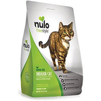 Nulo Indoor Grain Free Dry Cat Food With Bc30 Probiotic (Duck & Lentils Recipe, 5Lb Bag)