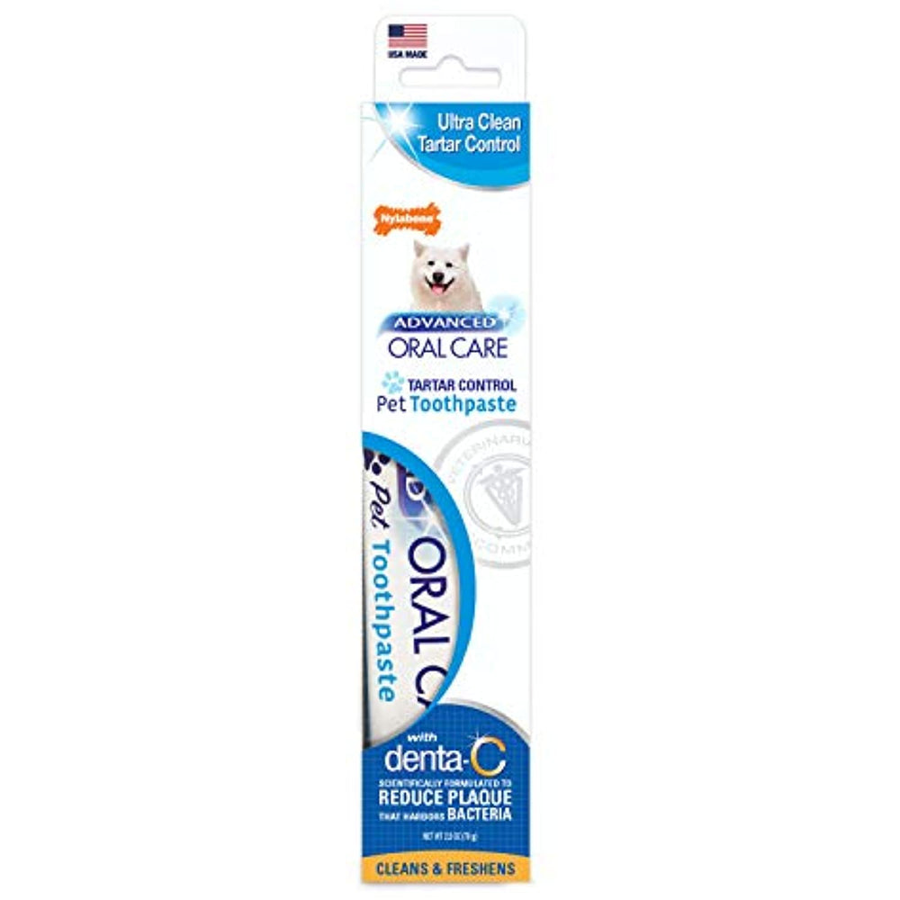Nylabone Advanced Oral Care 2.5 oz Tartar Control Dog Toothpaste