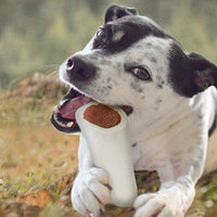 Ims Trading Cadet Shrink Wrapped Sterilized Chicken Stuffed Bone For Dogs, 5-6"