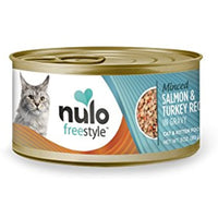 
              Nulo Adult & Kitten Grain Free Canned Wet Cat Food (Salmon & Turkey Recipe, 3 Oz, Case of 24)
            