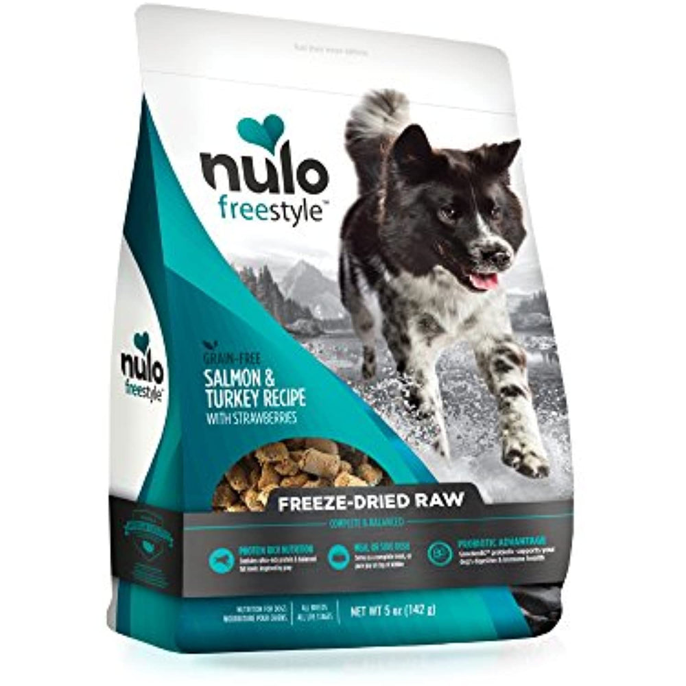 Nulo Freeze Dried Raw Dog Food For All Ages & Breeds: Natural Grain Free Formula With Ganedenbc30 Probioticsh