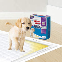 Four Paws Wee-Wee Puppy Training Insta-Rise Border Pee Pads 10-Count 22" x 23" Standard Size