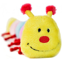 
              ZippyPaws - Colorful Caterpillar Squeaky Stuffed Plush Dog Toy - Deluxe Squeakers
            