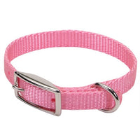 3/4 Nylon Web Collar 18 Bright Pink