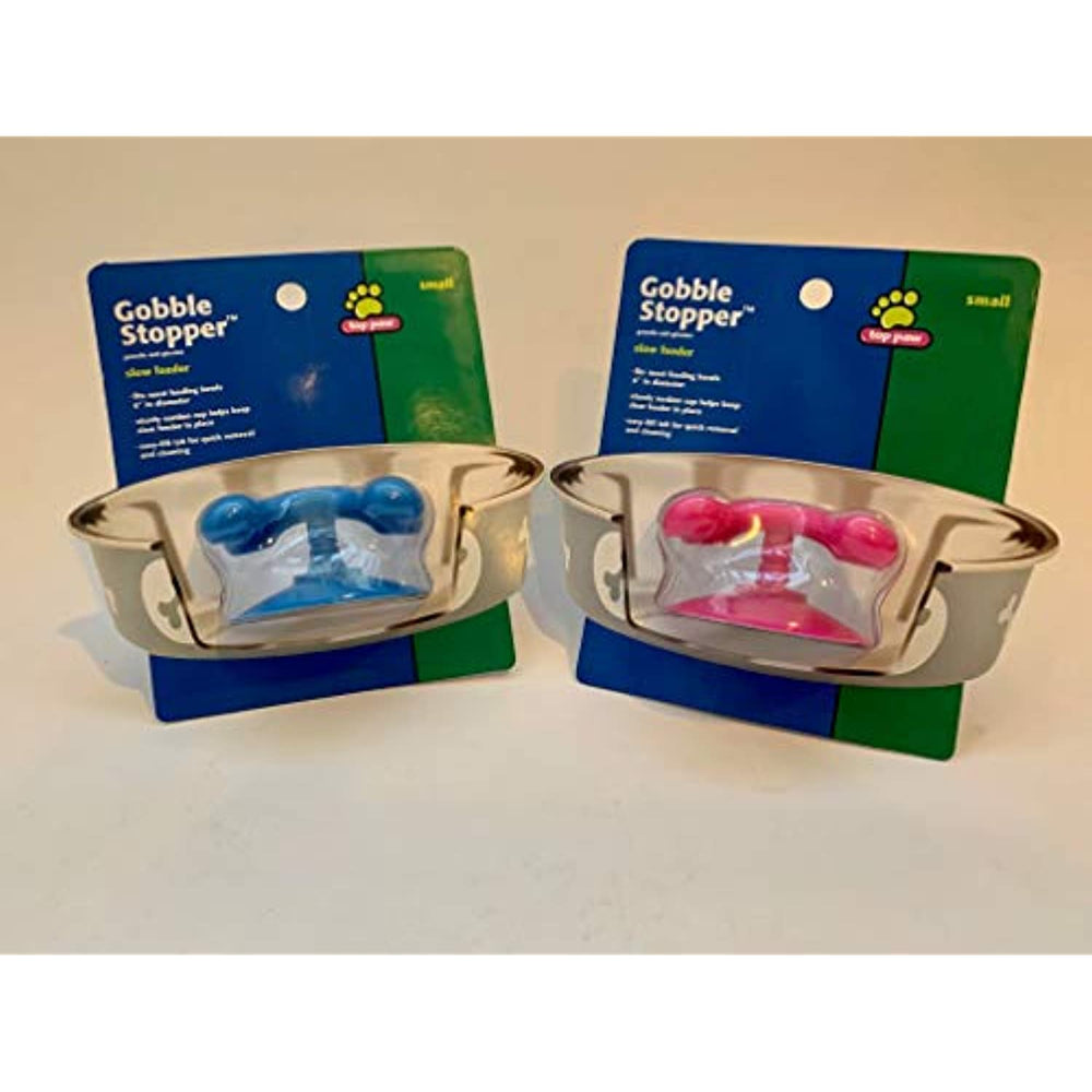 TOP PAW Gobble Stopper Slow Feeder Colors Vary Qty 1