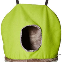 Prevue Pet Products BPV1165 Plastic/Fleece Snuggle Sack Bird Nest, Jumbo