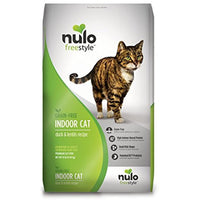 Nulo Indoor Grain Free Dry Cat Food With Bc30 Probiotic (Duck & Lentils Recipe, 12Lb Bag)