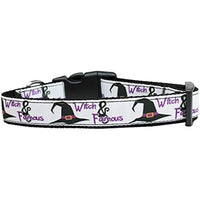 Mirage Pet Products Witch and Famous Nylon Cat Collar