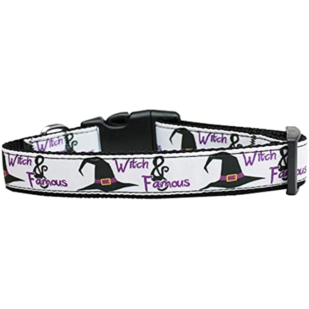 Mirage Pet Products Witch and Famous Nylon Cat Collar
