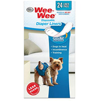
              Four Paws Wee Wee Dog Diaper Garment Pads 24 Count
            