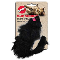 Ethical Shaggy Plush Ferret with Rattle and Catnip Cat Toy