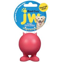 JW Pet Bad Cuz hule Dog Toy, Multicolor