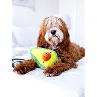 
              ZippyPaws - NomNomz Plush Squeaker Dog Toy for The Foodie Pup - Avocado
            