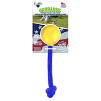 Our Pets Grrrassic Durable Toss Toy, Blue. Made in The USA