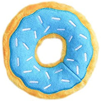 
              ZippyPaws - Mini Donutz No Stuffing Squeaky Plush Dog Toy - Blueberry
            