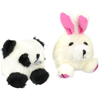 Squatter Panda/Rabbit Dog Toy (2 Pack)