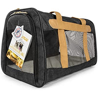 Sherpa Travel Element Black and Tan Pet Carrier Large