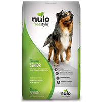 
              Nulo Senior Grain Free Dog Food With Glucosamine And Chondroitin (Trout And Sweet Potato Recipe, 11Lb Bag), Model:Senior Trout & Sweet Potato
            