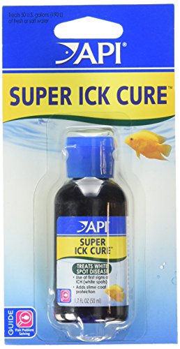 API LIQUID SUPER ICK CURE Freshwater and Saltwater Fish Medication Bottle, 1.7 oz (12A)