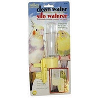 JW Pet Company Clean Water Silo Waterer Bird Accessory, Regular (Colors May Vary)