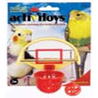 JW Pet Company Activitoys Birdie Basketball Bird Toy - 31092